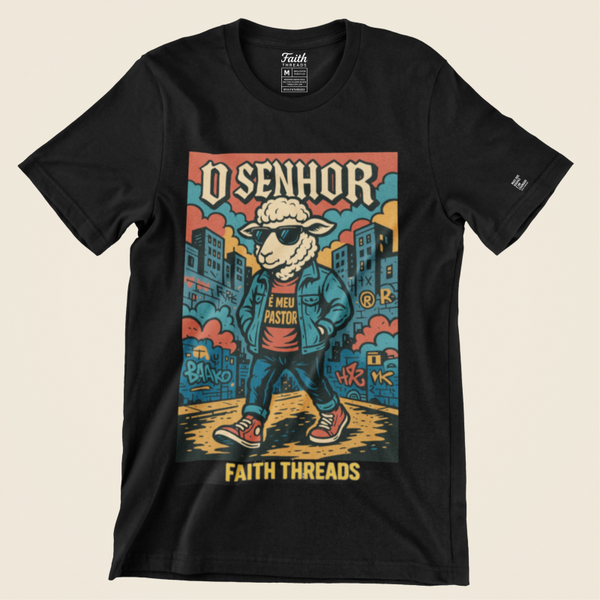 “O Senhor é meu pastor” T-Shirt – Urban Faith Collection