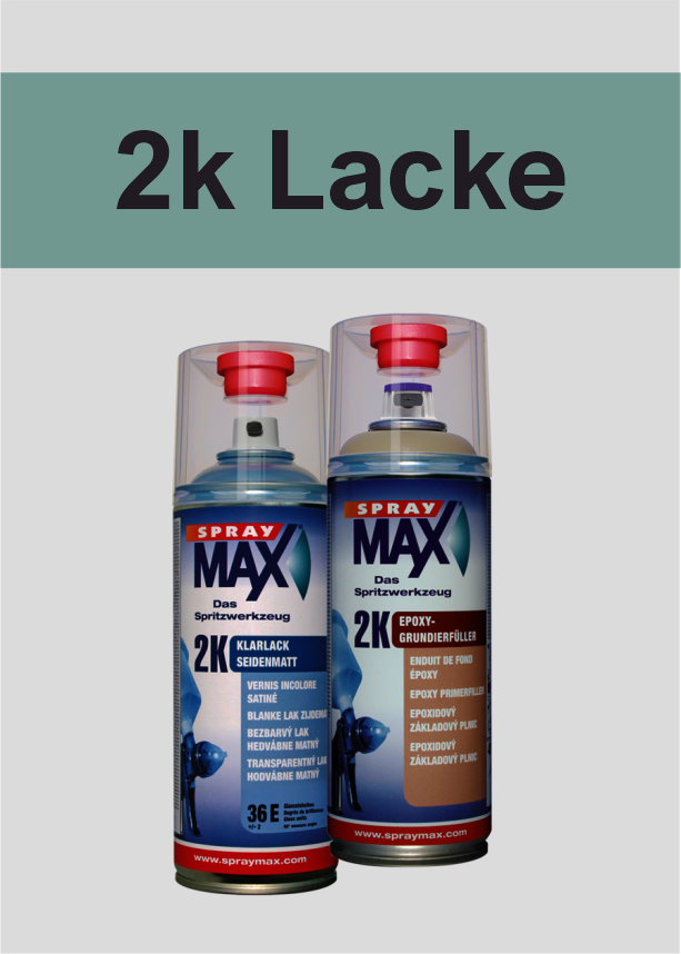 SprayMax 2k Sprühlacke