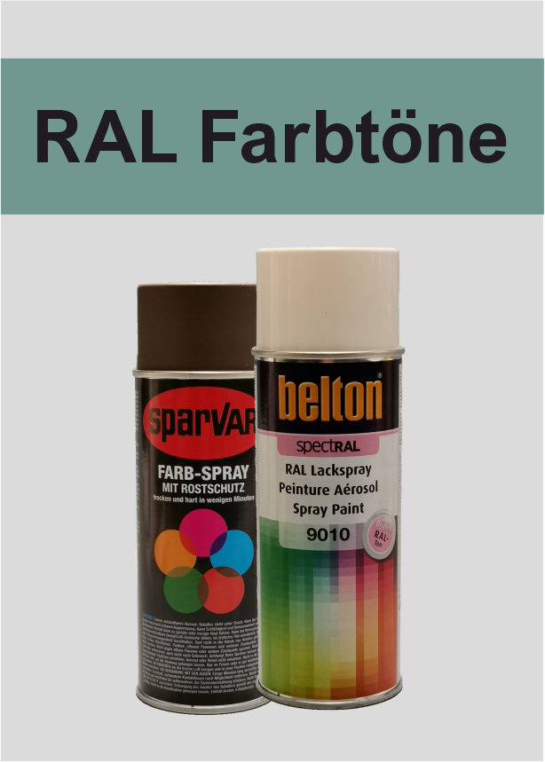 Farbsprays nach RAL