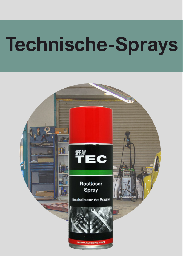 Technische Sprays, Werkstatt Sprays
