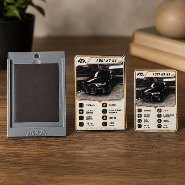 MrCarAgent Memorians – personalisierte Auto-Sammelkarte