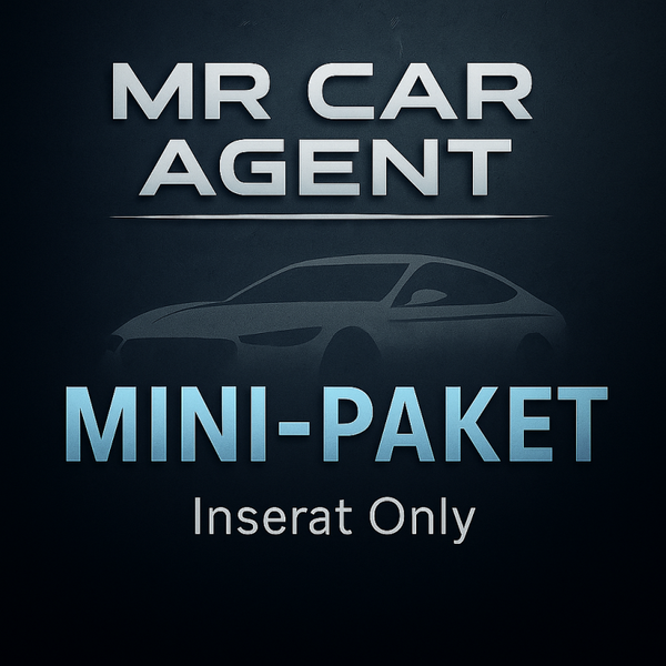 Mini-Paket - Inserat Only / Dein Fahrzeug sichtbar machen