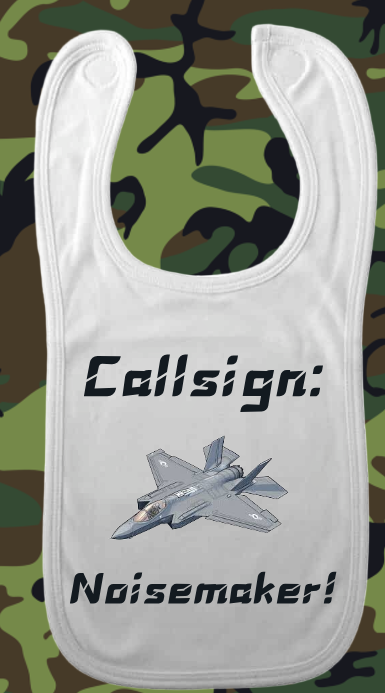 Baby slab: militaire stijl .
