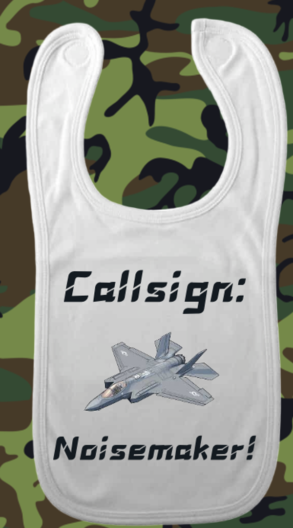 Baby slab: militaire stijl .