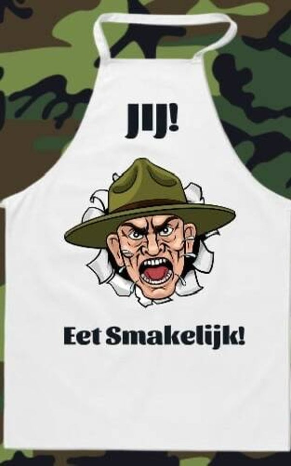 Keukenschort Jij eet smakelijk