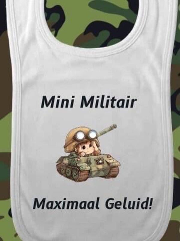 Baby slab mini militair maximaal geluid
