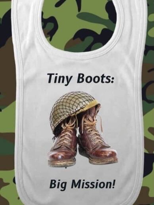 Baby slab Tiny Boots Big Mission