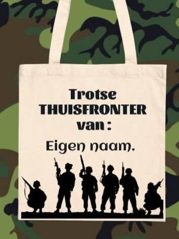 Tote bag: Thuisfront.
