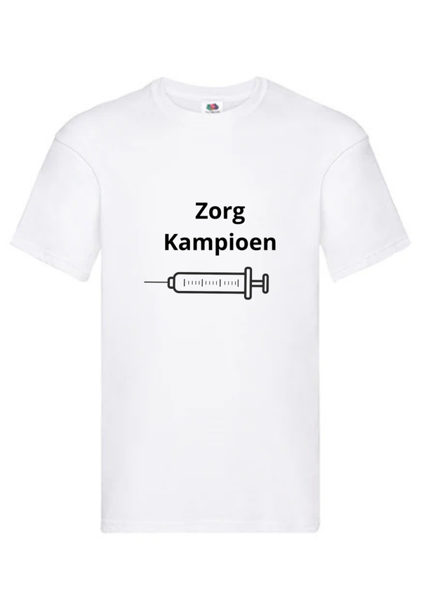 T-shirt zorgkampioen
