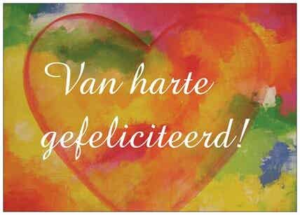 Van harte gefeliciteerd (hart)