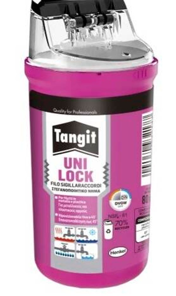 TANGIT UNI-LOCK A FILO C/CAP TRASP mt 80