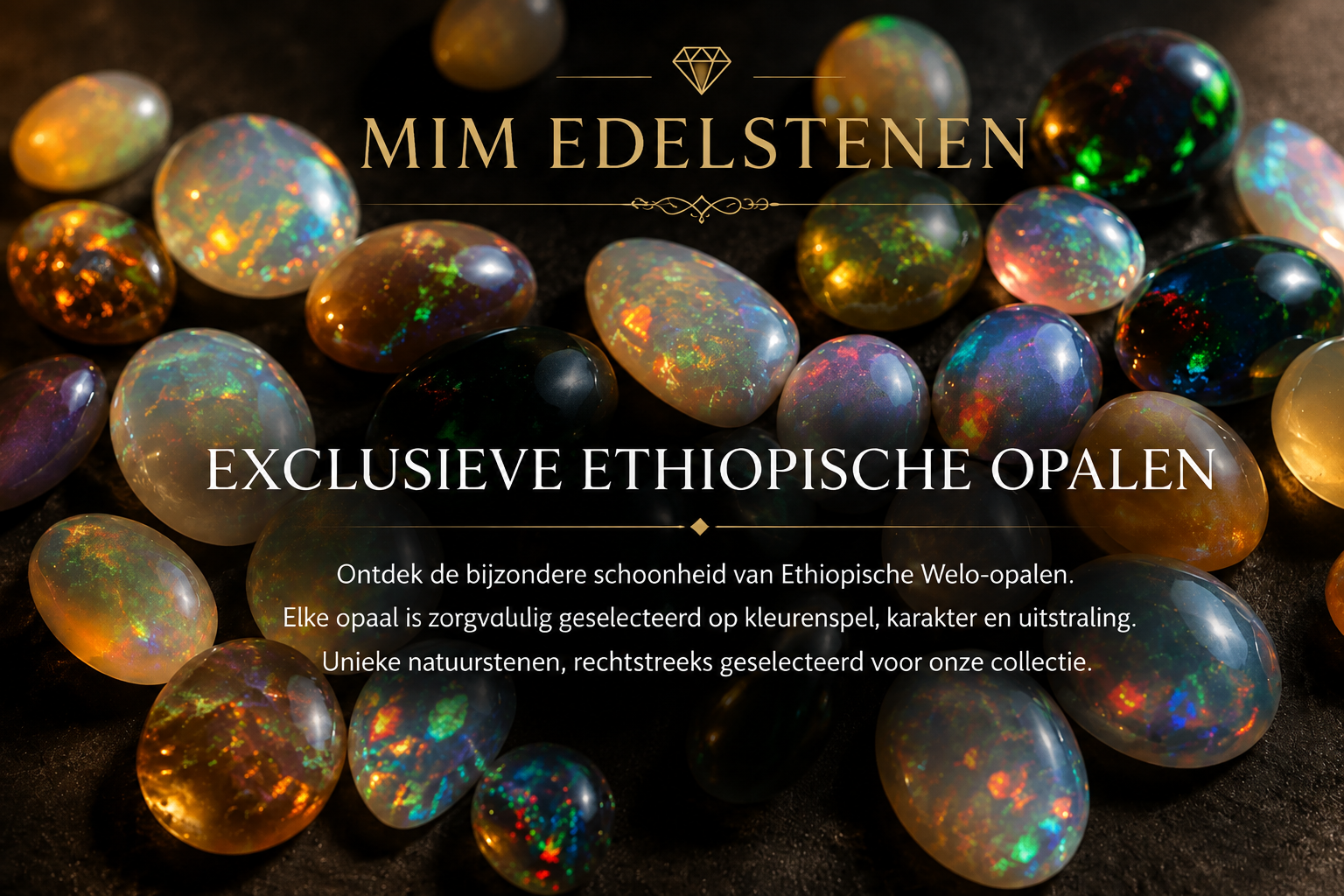 Ethiopische Welo-opalen – MIM Edelstenen