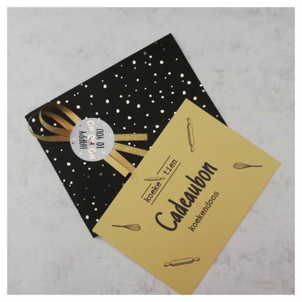 Cadeaubon KOEKETIEN