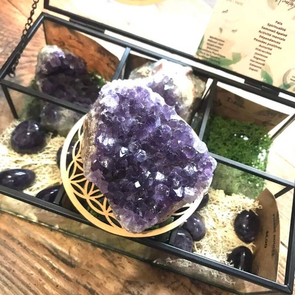 Druse améthyste d'Uruguay A