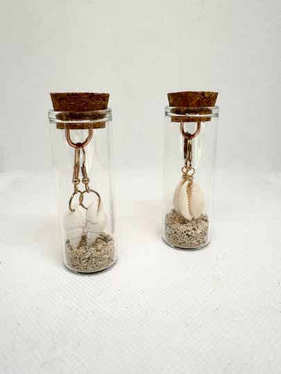 Flacon boucles d'oreilles  S