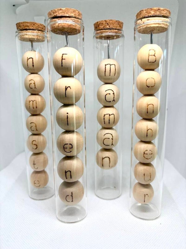 Flacon XL avec un mot