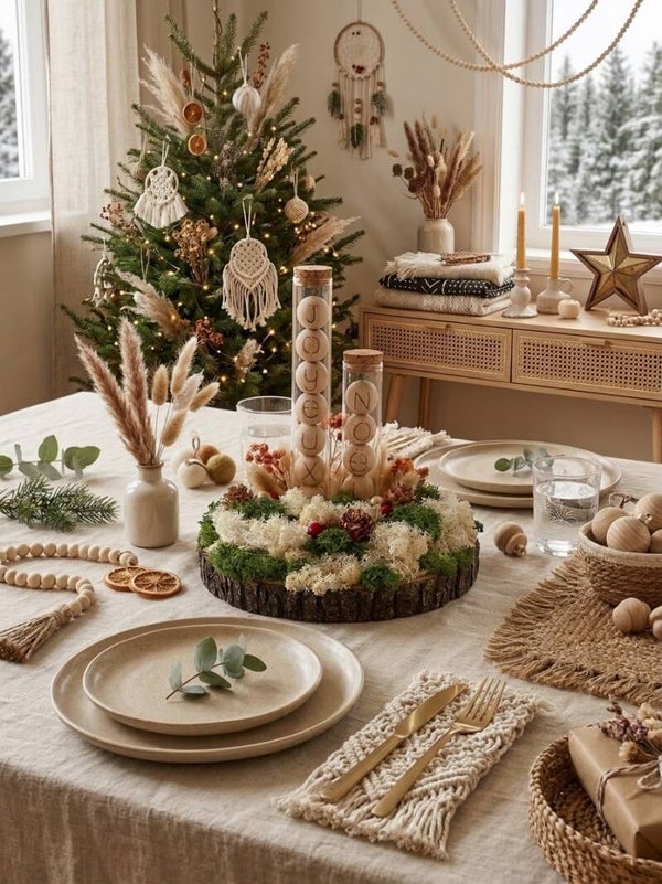 Centre de table XL "Joyeux Noel"