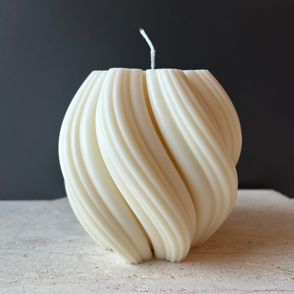 Swirl kaars L