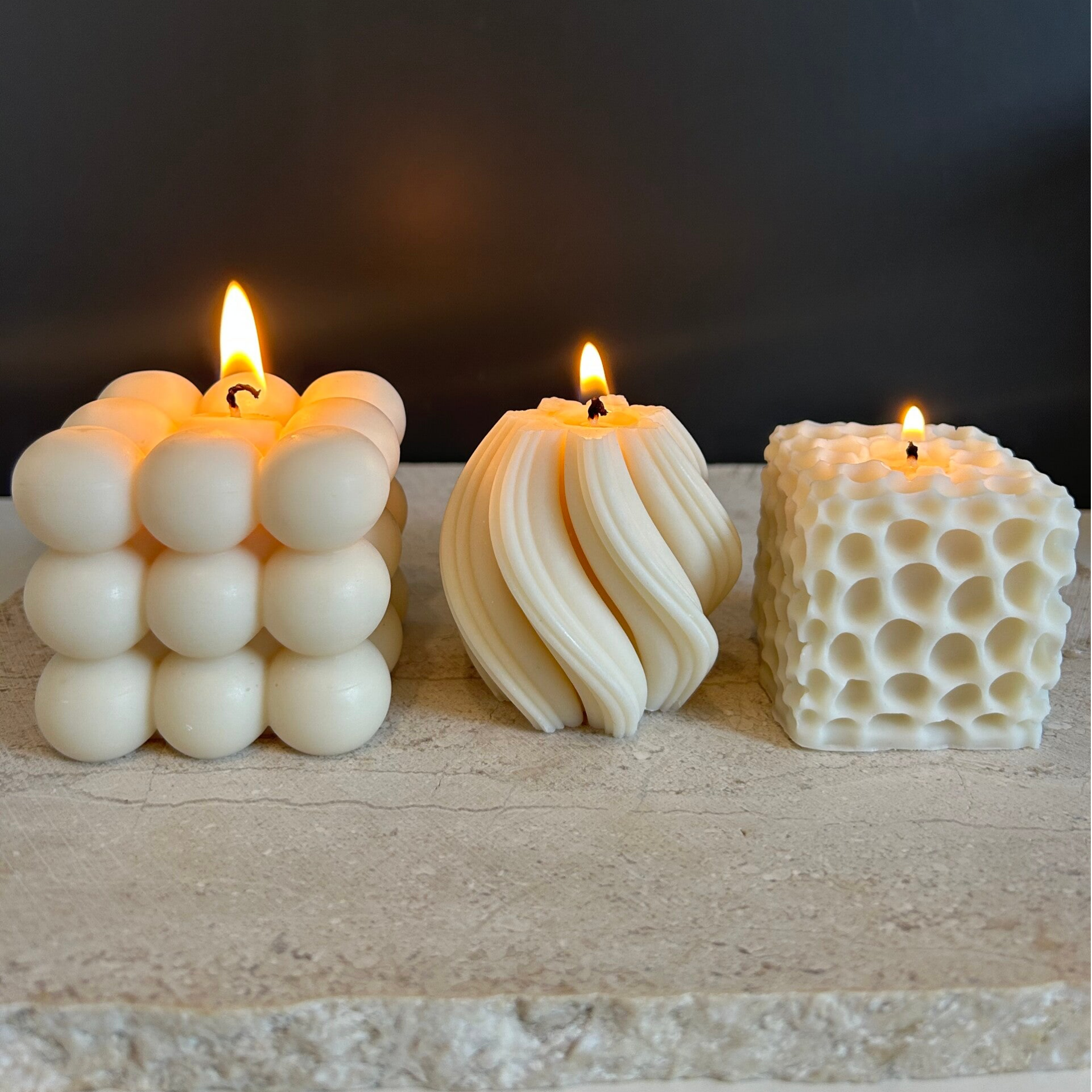 MinaCasa Three kaarsenset