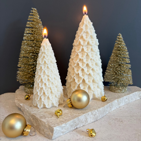 Leaf Christmas Tree Kaarsenset