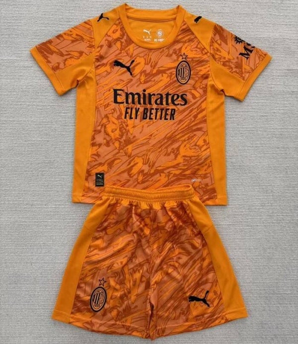AC Milan 25/26 Orange Goalkeeper Kit