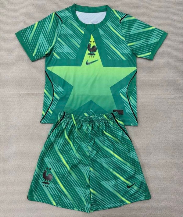 France 26/27 Green Goalkeeper Kit