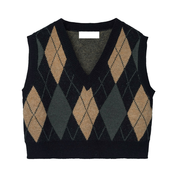 Cardigan Oxford black