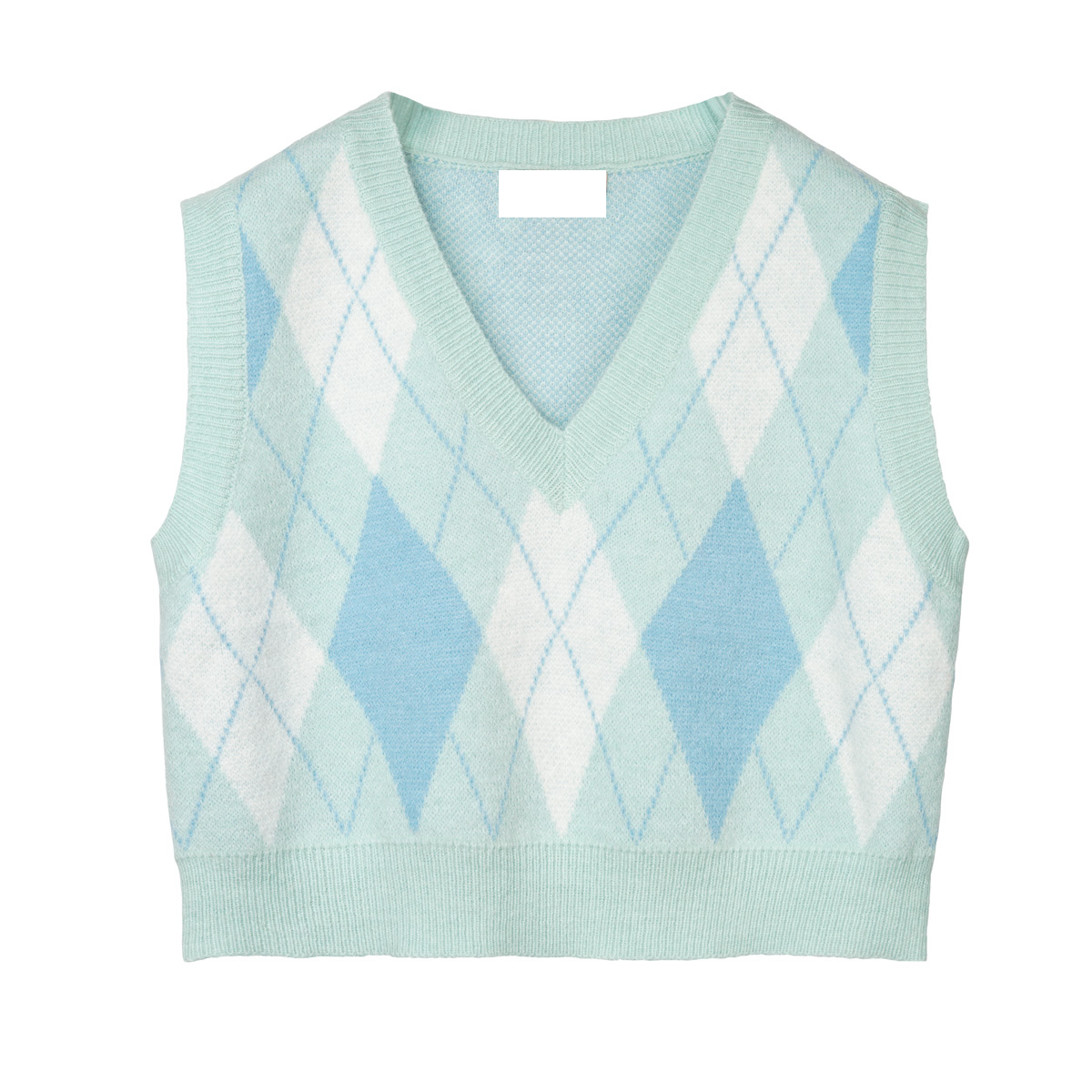 Cardigan Oxford green