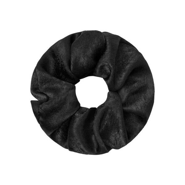 Scrunchie Satin Black
