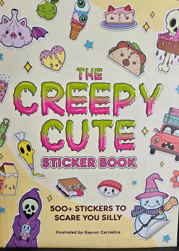 Creepy But Cute Sticker Book