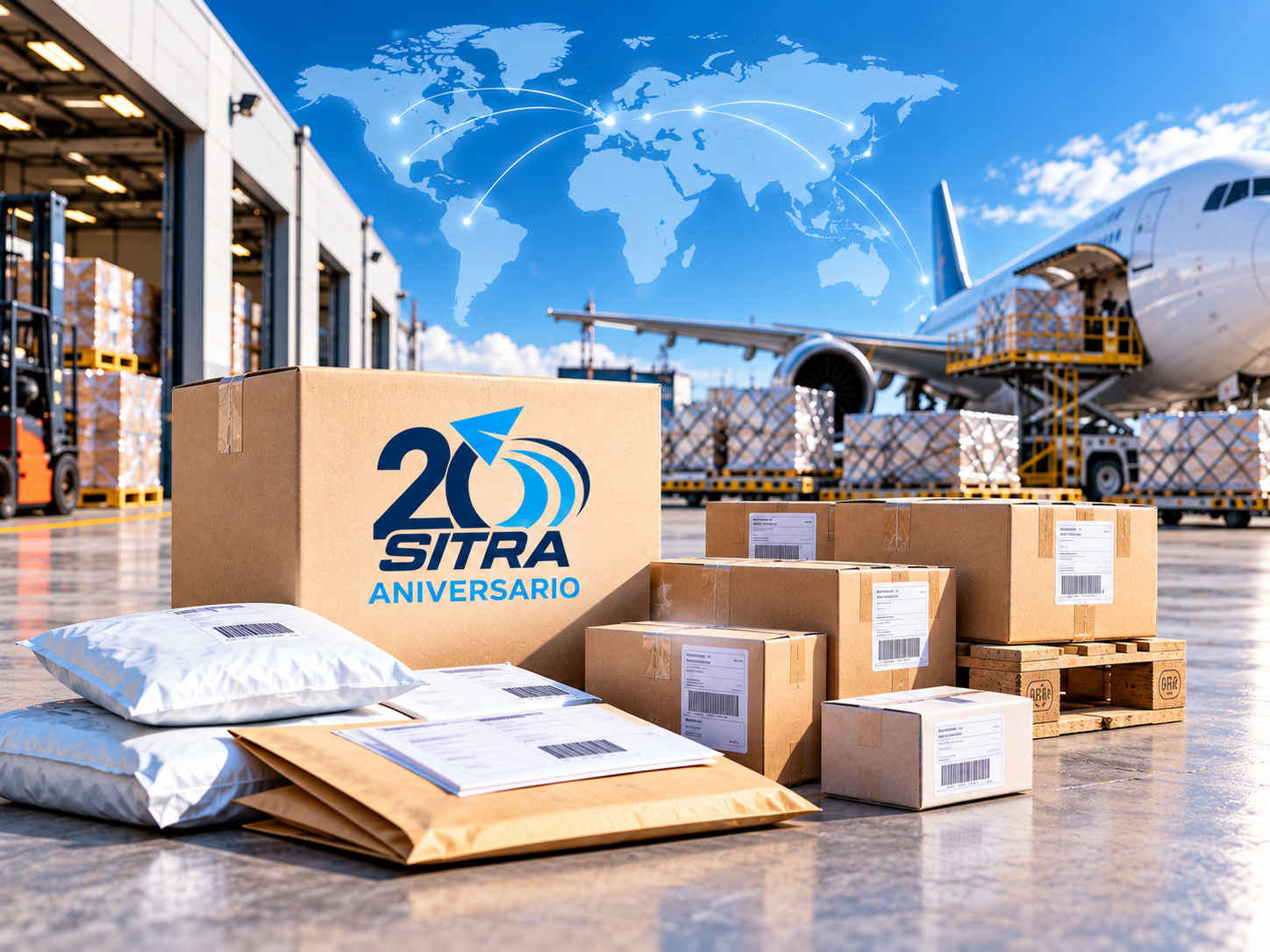 transporte internacional de paquetes sitra alcorcon