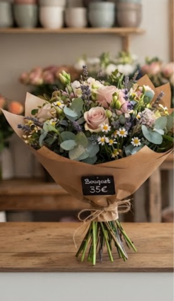 Bouquet 35€ + carte offerte