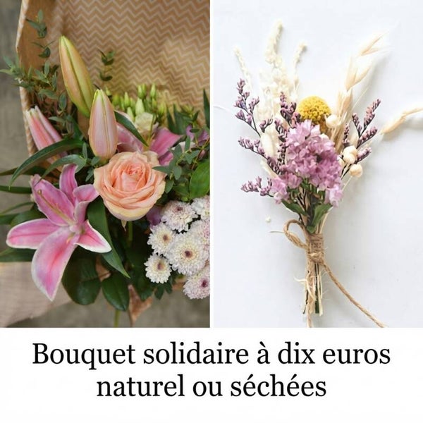 Bouquet solidaire 10€