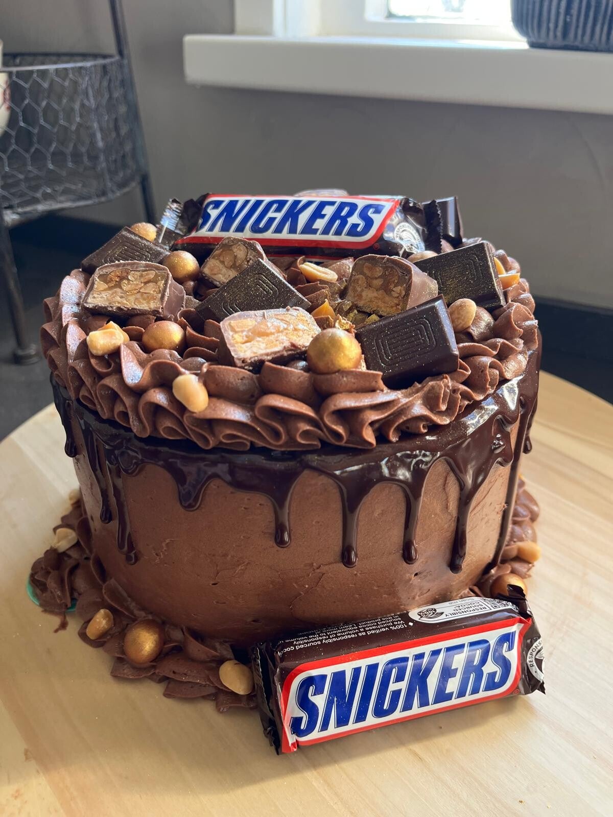 Snickers taart
