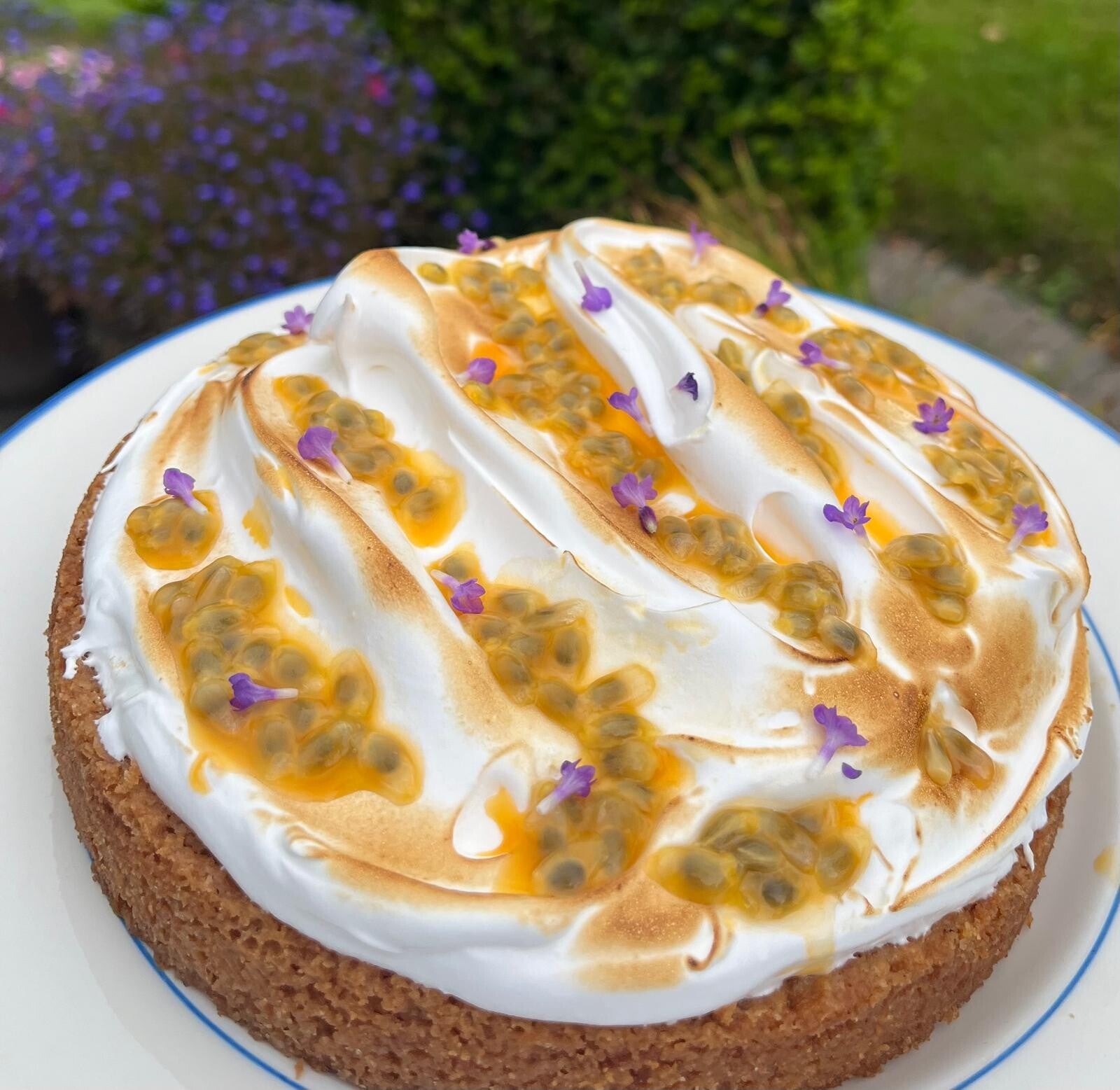 Passievrucht meringue slof