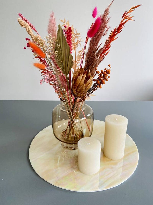 Schaal in glas (handmade)