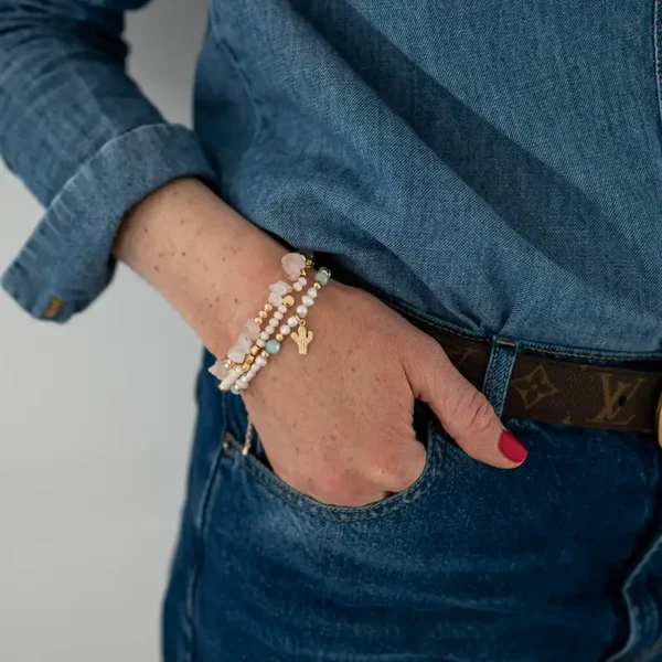 Armband Rozenkwarts