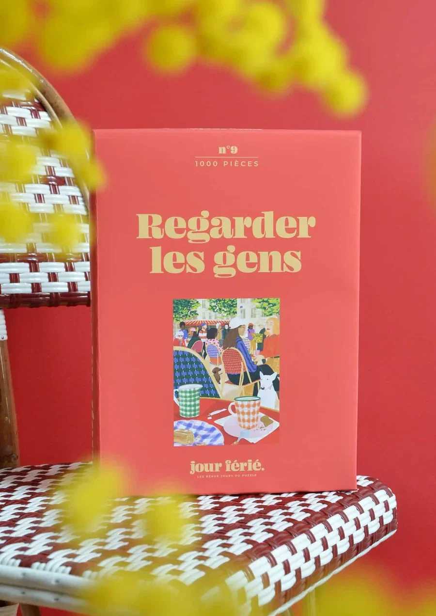 Puzzel 1000 stuks - Regarder les gens - Jour Férié