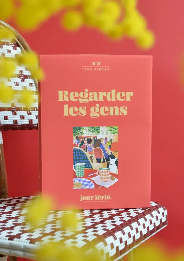 Puzzel 1000 stuks - Regarder les gens - Jour Férié