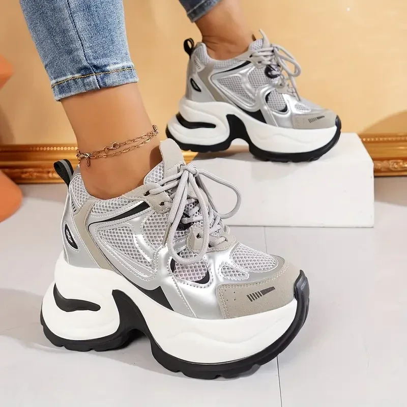 AOGULA Damen Freizeit-Sneakers