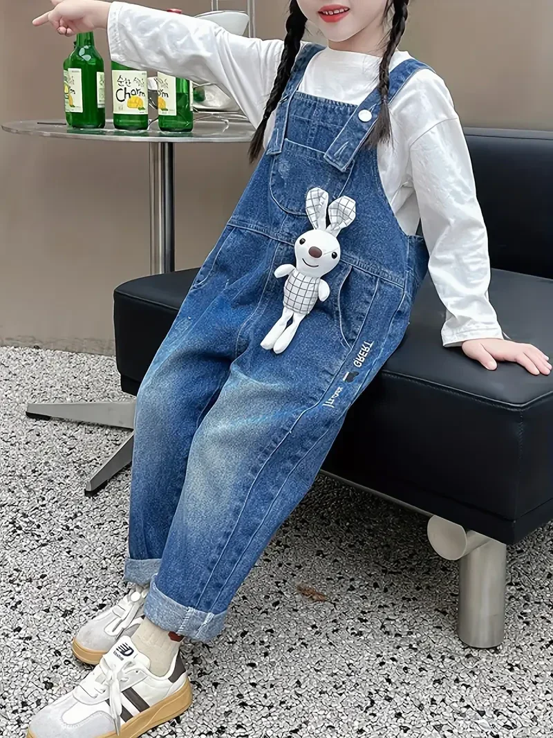 Kinder Freizeit Denim Latzhose