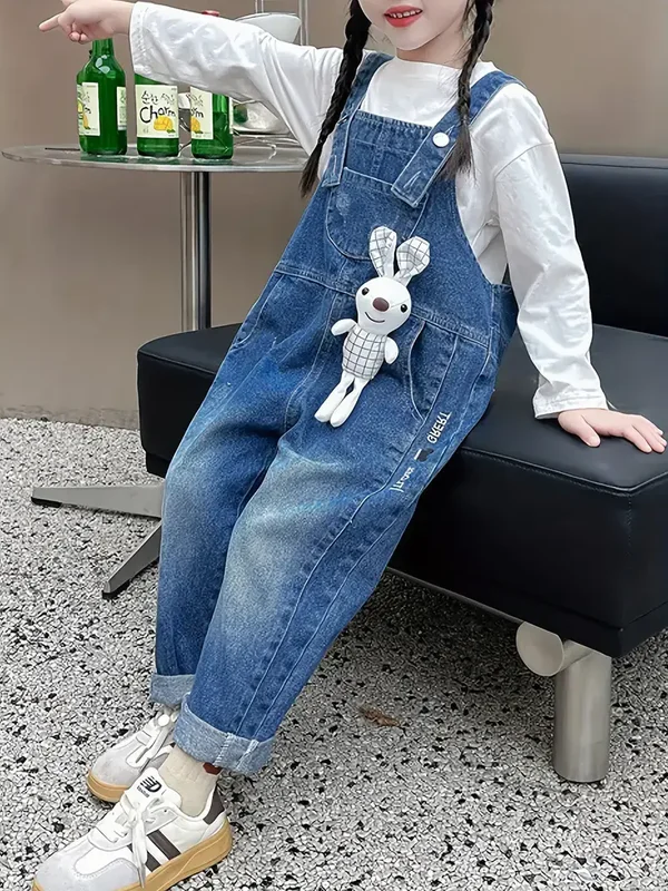 Kinder Freizeit Denim Latzhose