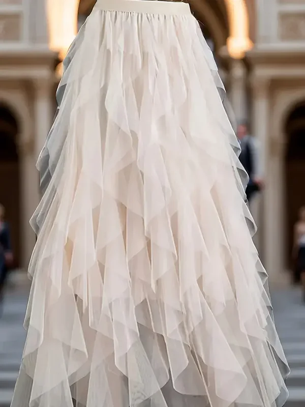 Romantischer Mesh-Tutu-Rock