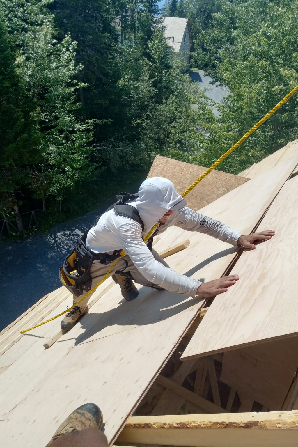 Rénovation toiture, revêtement extérieur