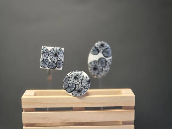 Anillos DANDELION en blanco