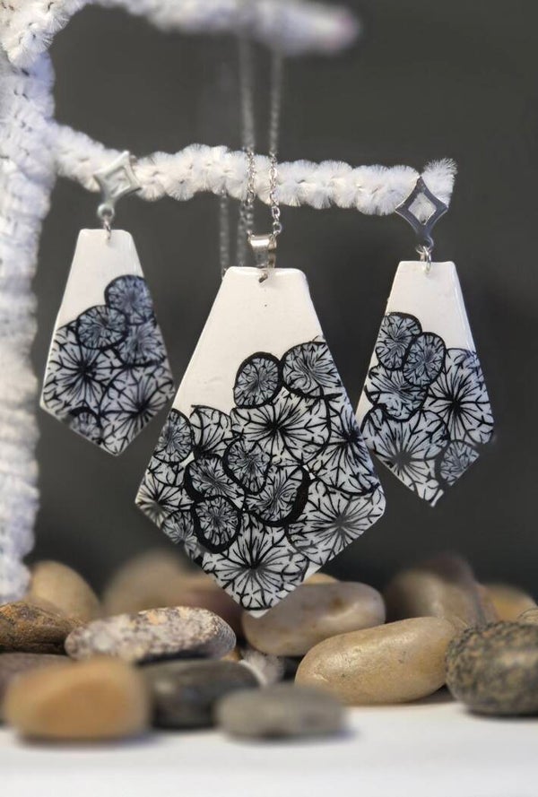 Conjunto Trapecio blanco