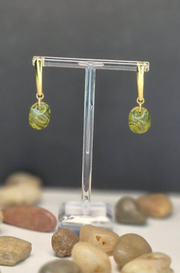 Coqueta triangulada OTOÑO verde oliva