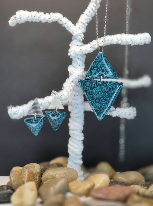 Conjunto Triplete OTOÑO esmeralda