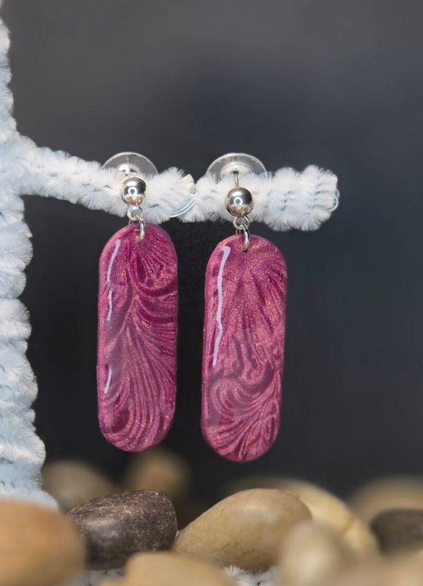 Tabla redondeado midi OTOÑO guinda