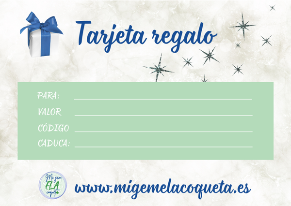 Tarjeta regalo